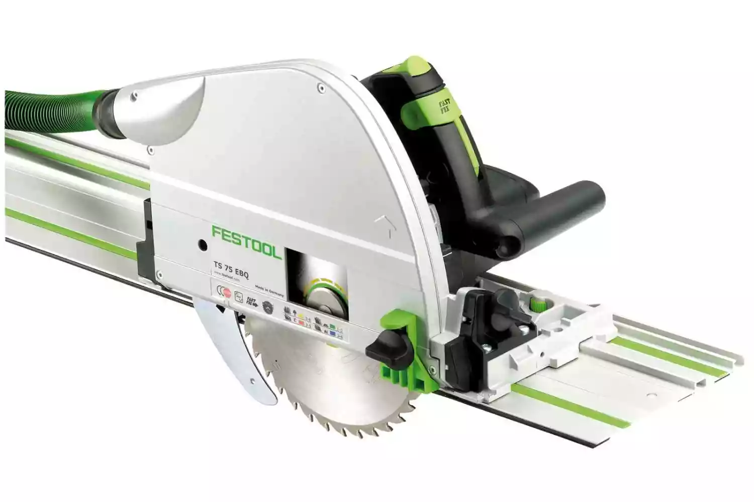 Festool TS 75 EBQ-Plus-FS Invalcirkelzaagmachine in Systainer - incl. geleiderail-image