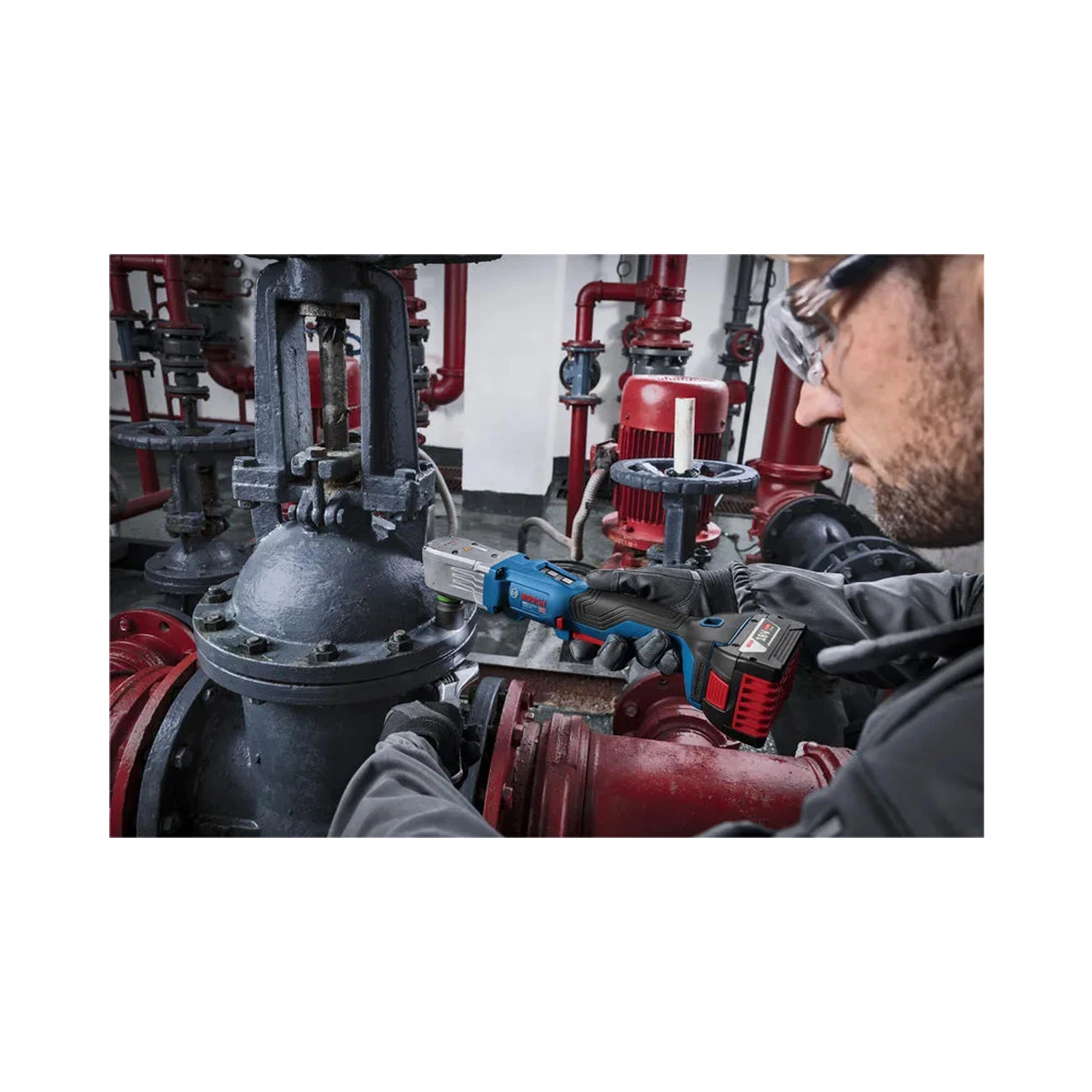 Bosch GRS 18V-330 - Accu Haakse Slagmoeraanzetter - in L-Boxx - Body