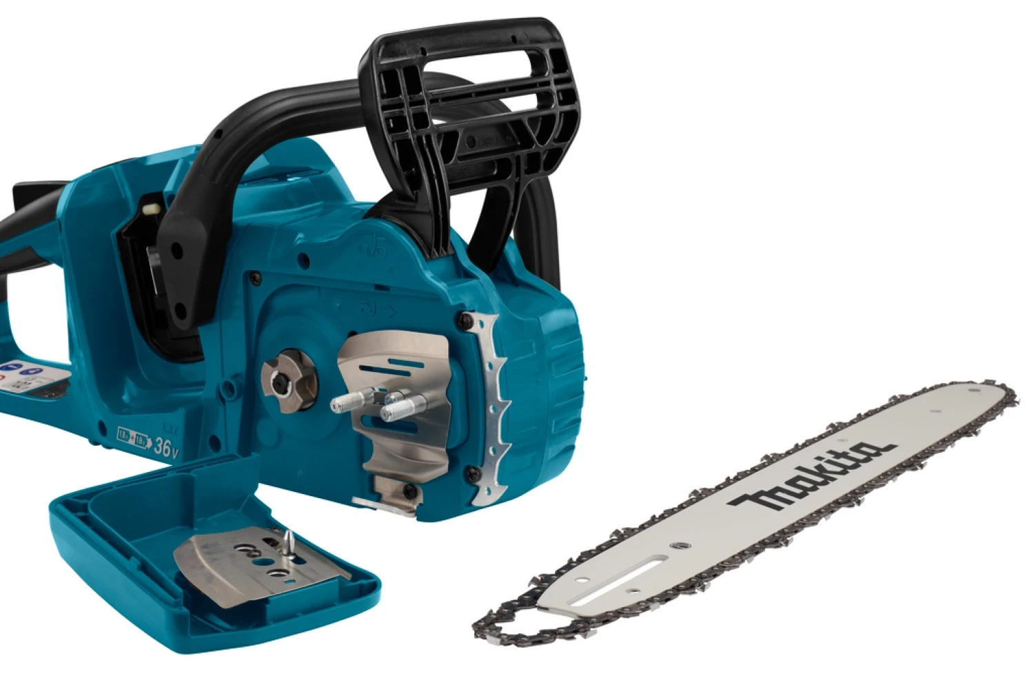 Makita DUC405PT4J LXT 2x18V Li-Ion accu kettingzaag set (4x 5.0Ah) in Mbox - 40cm-image