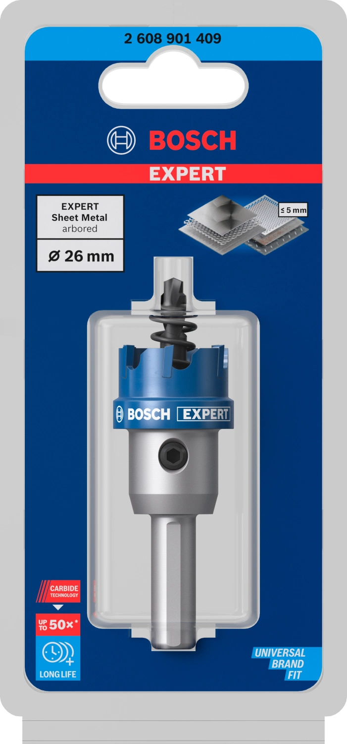 Bosch 2608901409 EXPERT Sheet Metaal gatzaag - 26 mm-image