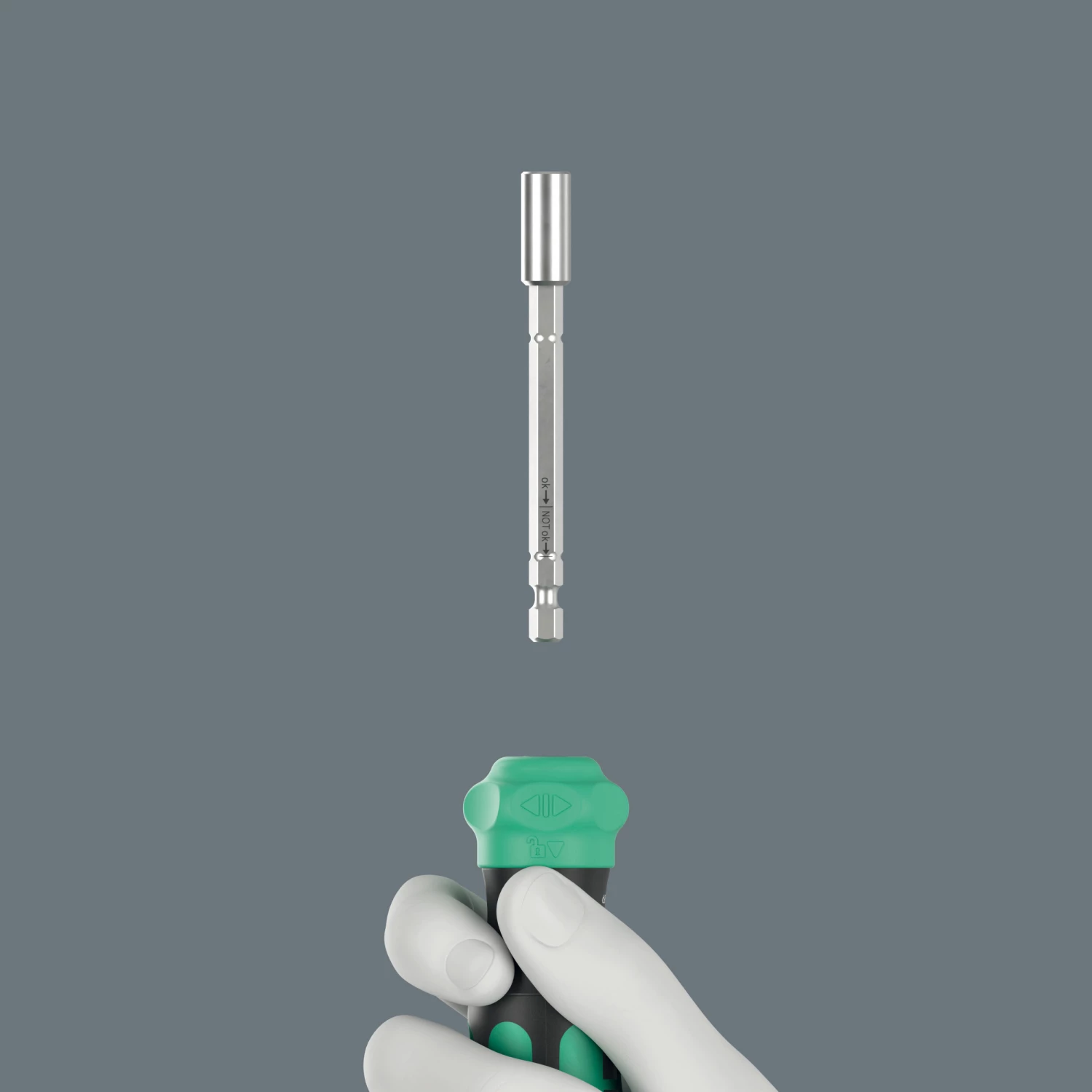 Wera 05051519001 Kraftform Kompakt 28 RA 1 Tournevis à embout interchangeable - 6 en 1 multi-embouts - avec fonction cliquet-image