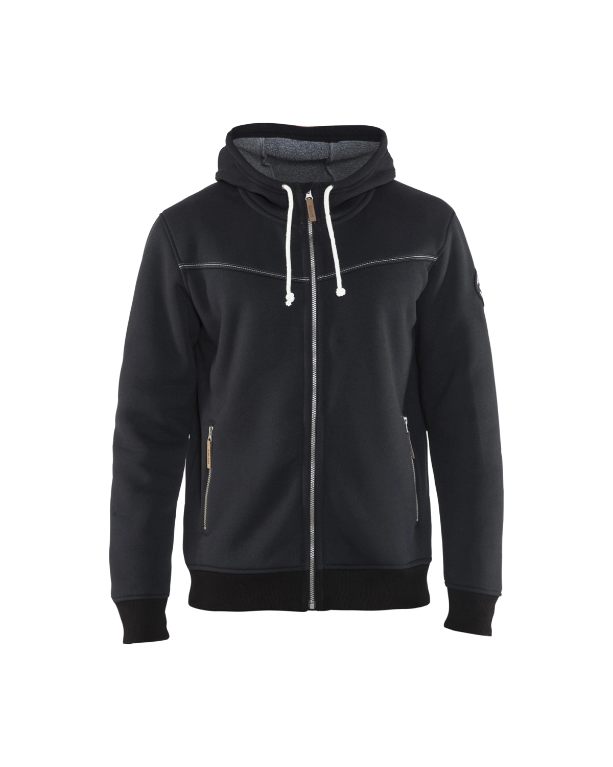 Blåkläder 4933 Hoodie met warme voering - zwart - XXL-image