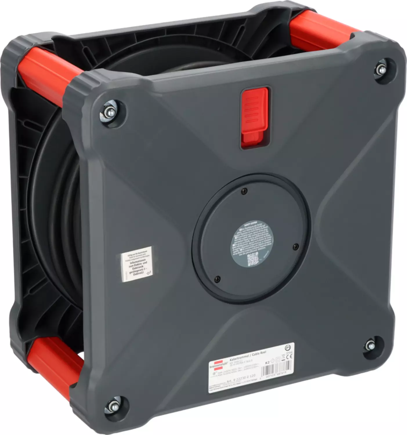 Brennenstuhl Professionnel KD 3200 C7 Cube de Chantier H07RN-F5G2,5 1x230V + 2x400V/16A - 30m - Noir-image