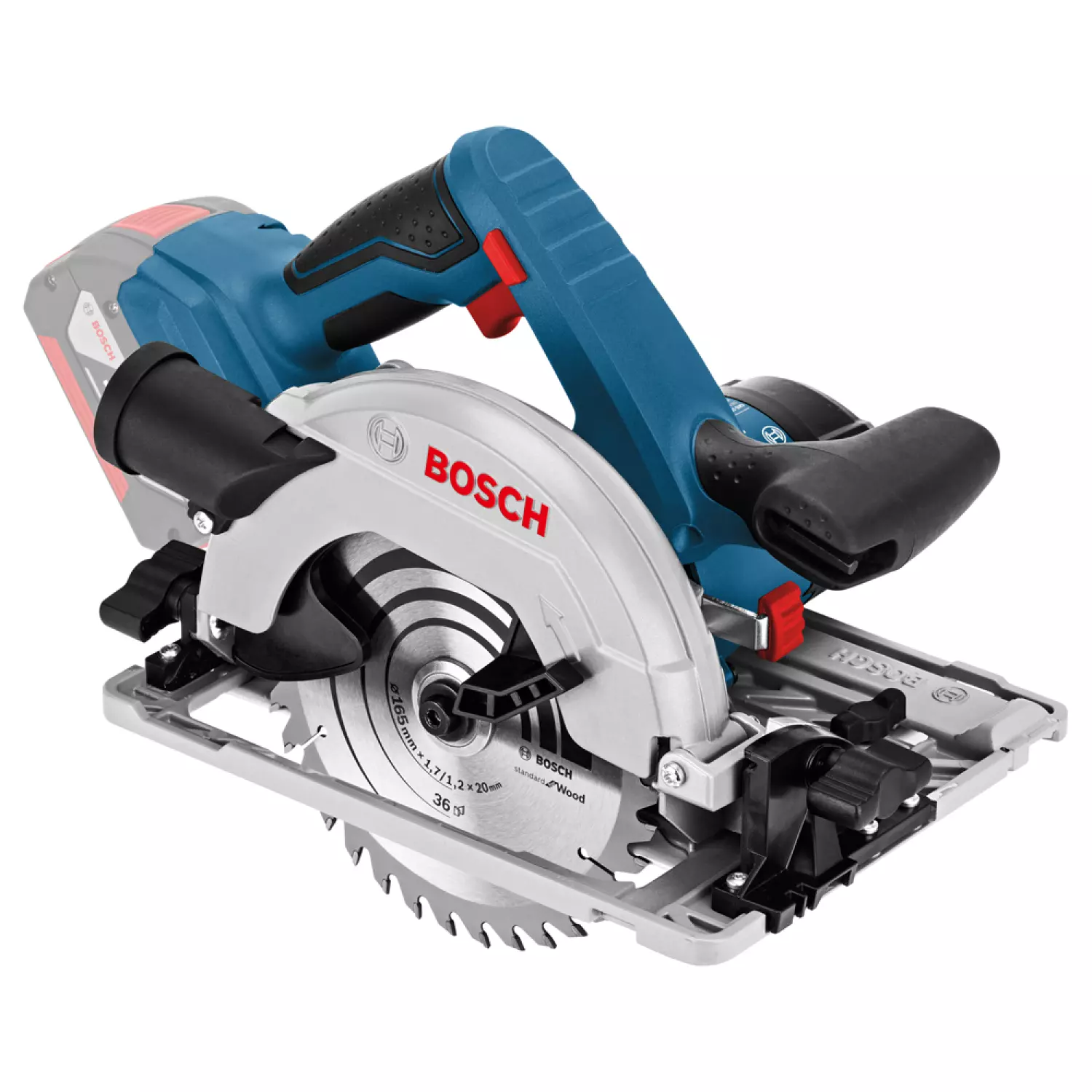 Bosch GKS 18V-57 G 18V Li-Ion Accu cirkelzaag body in L-Boxx - 165mm-image