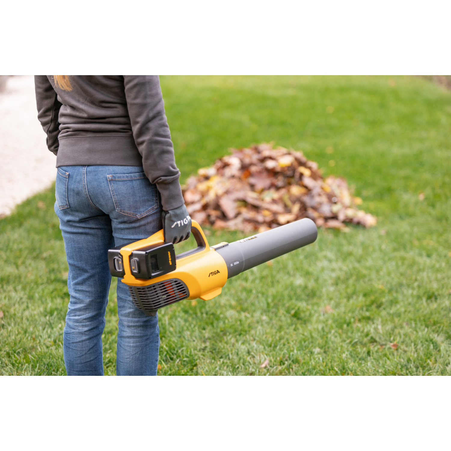 Stiga BL 300e Kit Souffleur à batterie (2 batteries 4,0Ah) - 20V-image