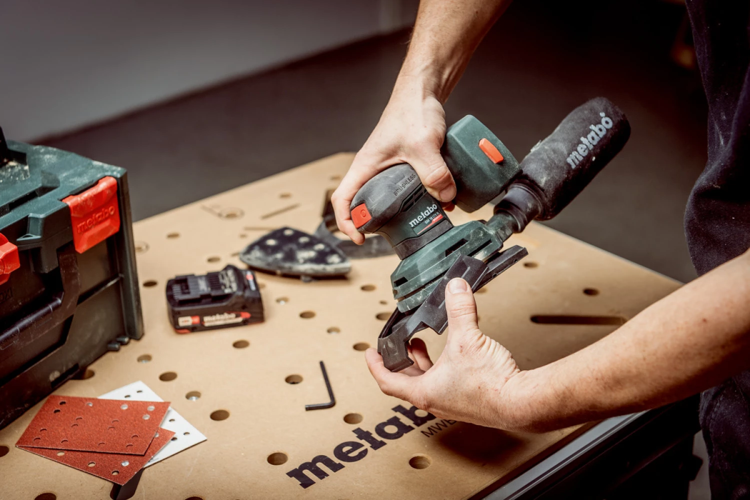 Metabo SM 18 LTX BL 18V Li-ion accu multischuurmachine body - 100x150mm-image