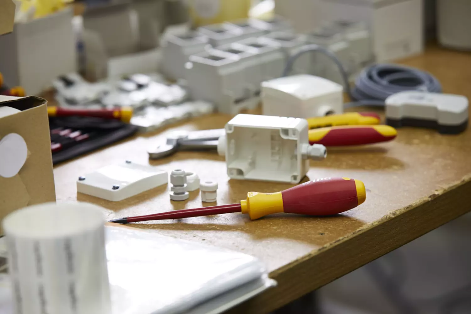 Wiha 38362 Jeu de tournevis SoftFinish® - electric slimFix - Fente - Phillips - PlusMinus/Pozidriv - 6 pcs-image