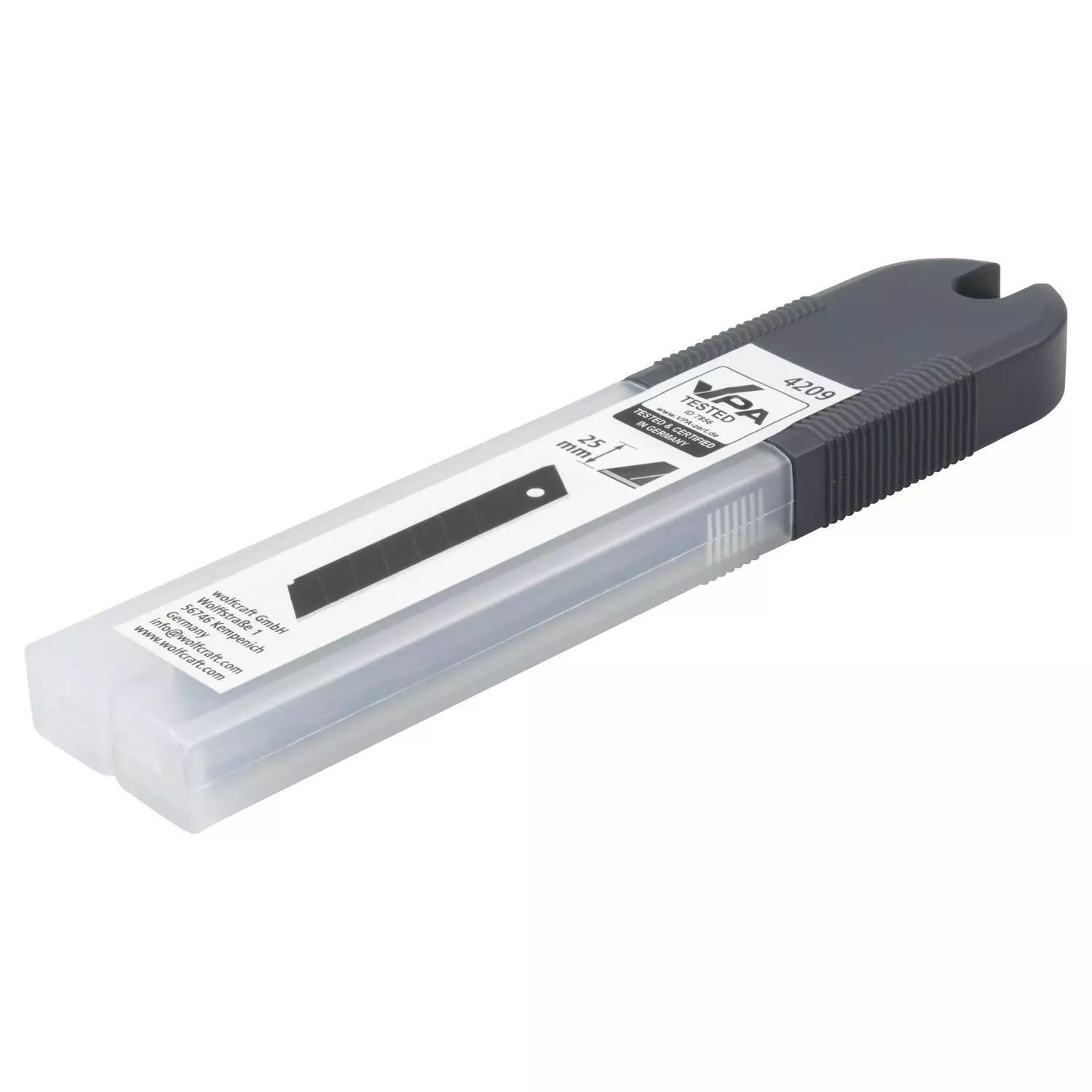 Wolfcraft 4209000 Lames de Rechange PRO SHARP - 25 mm (5 pièces)-image