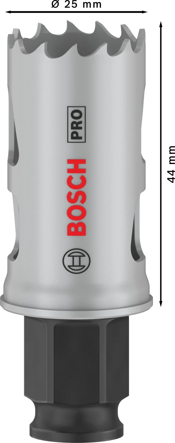 Bosch 2608594372 PRO Scie cloche multi-matériaux avec Power Change plus - 25 mm-image