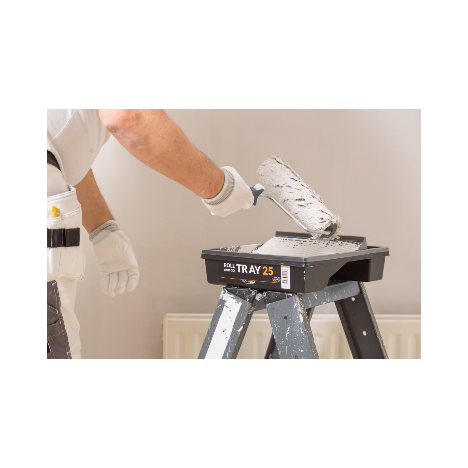 Go!Paint Roll And Go Verfbak - 25cm Roller-image