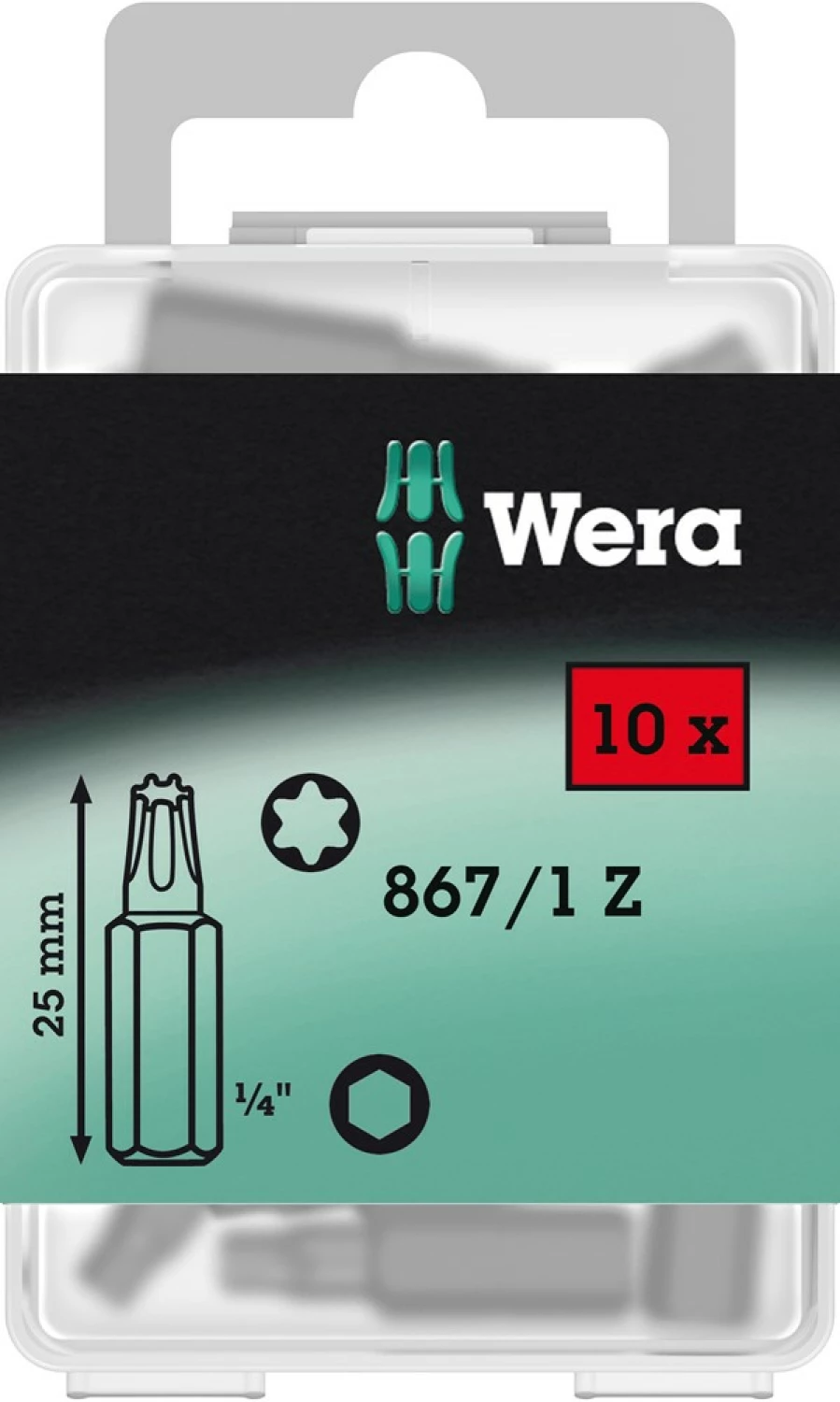 Wera 5072412001 Embout Torx 1/4 » - T40 x 25 mm-image