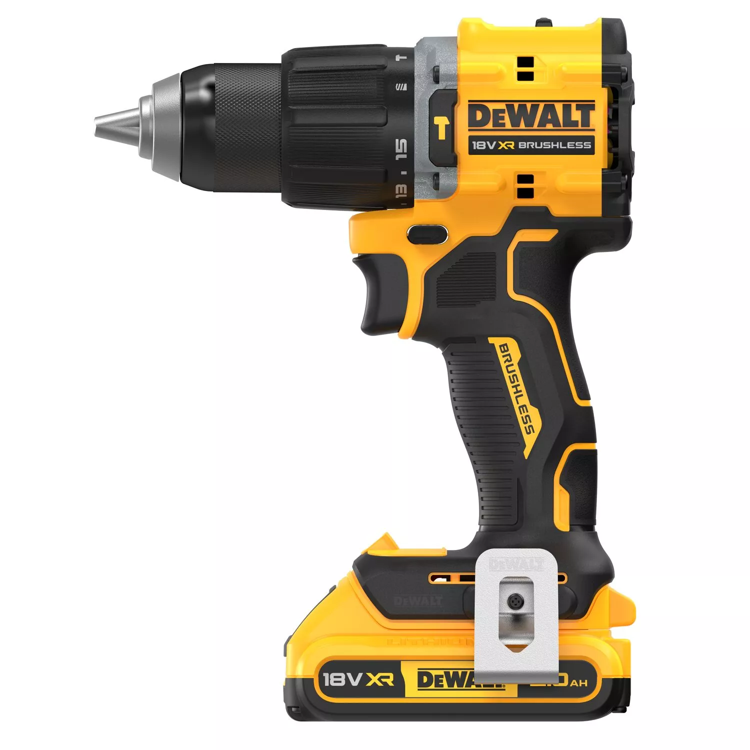 DeWALT DCD799D2T 18V Li-ion accu klopboor-/schroefmachine set (2x 2.0Ah accu) in TSTAK-image
