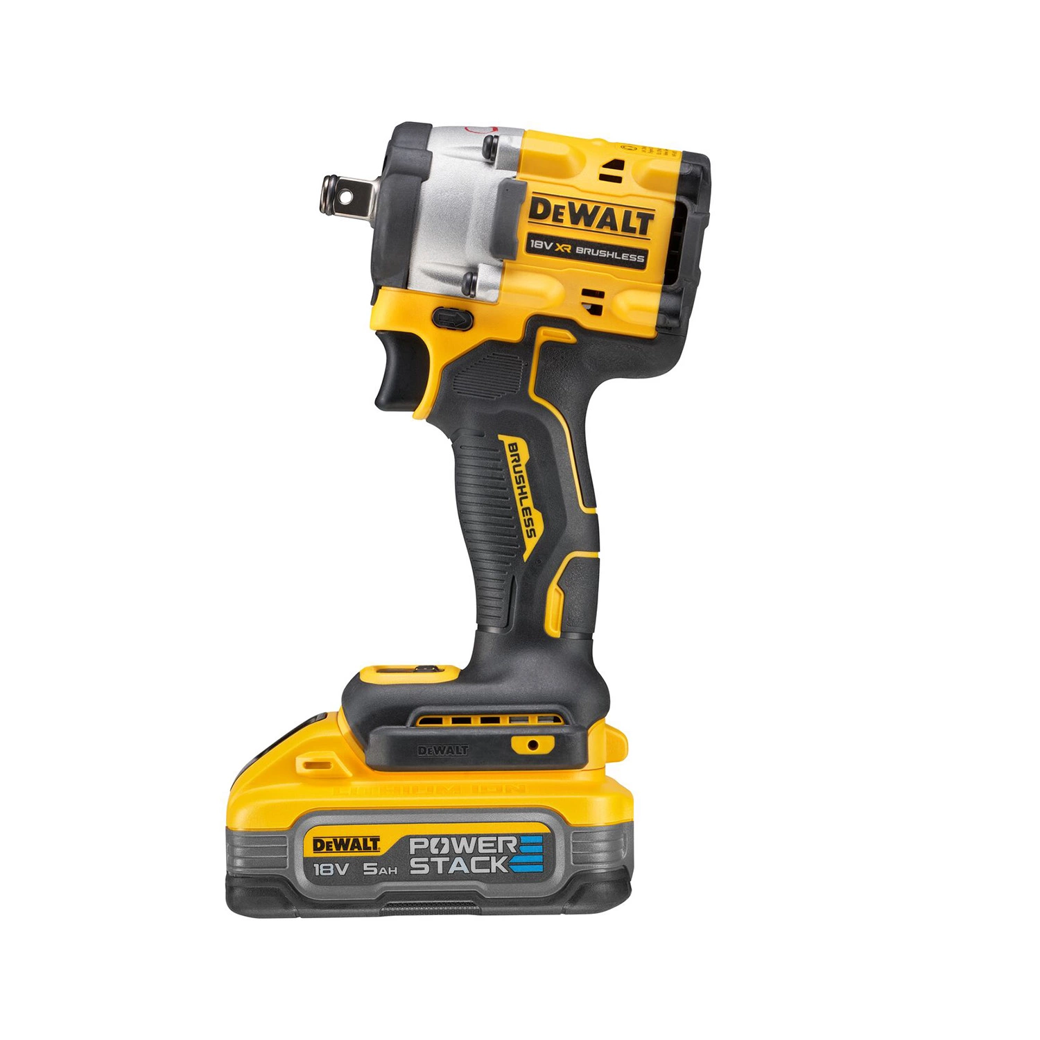 DeWALT DCF921H2T 18V Li-ion accu compact slagmoersleutel set (2x 5.0Ah accu) in TSTAK - 609Nm - 1/2''-image