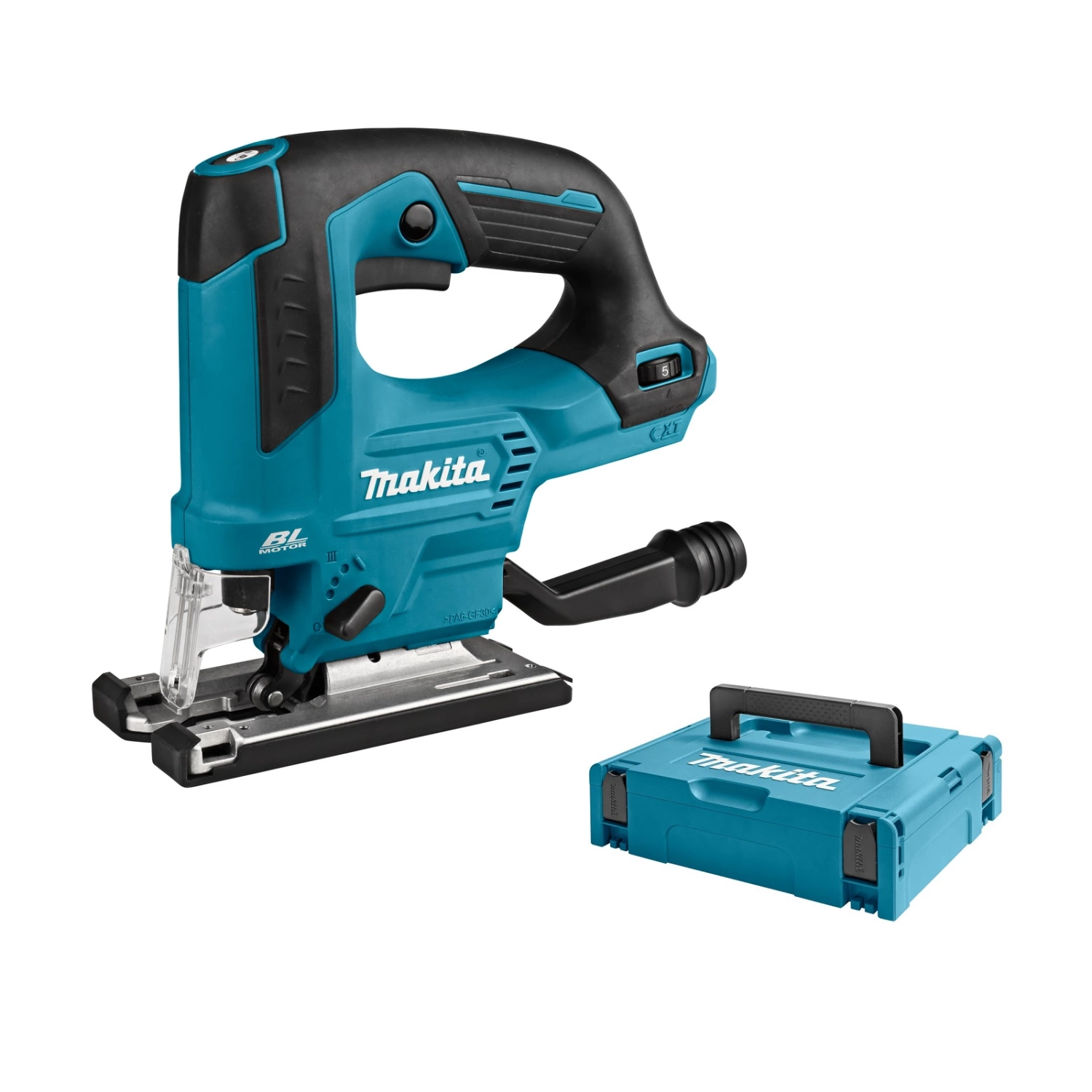 Makita JV103DZJ 10.8V Li-Ion Accu decoupeerzaag body in Mbox - D-greep - variabel - koolborstelloos-image