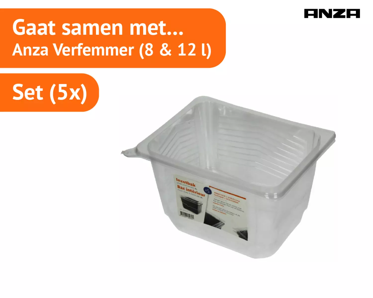 Anza Inzet / binnen emmer - 8 liter (5st)-image