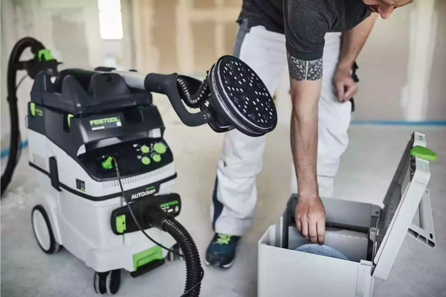 Festool CTM 36 E AC-Planex Bouwstofzuiger - 1200W - 3900l/min - M-klasse-image