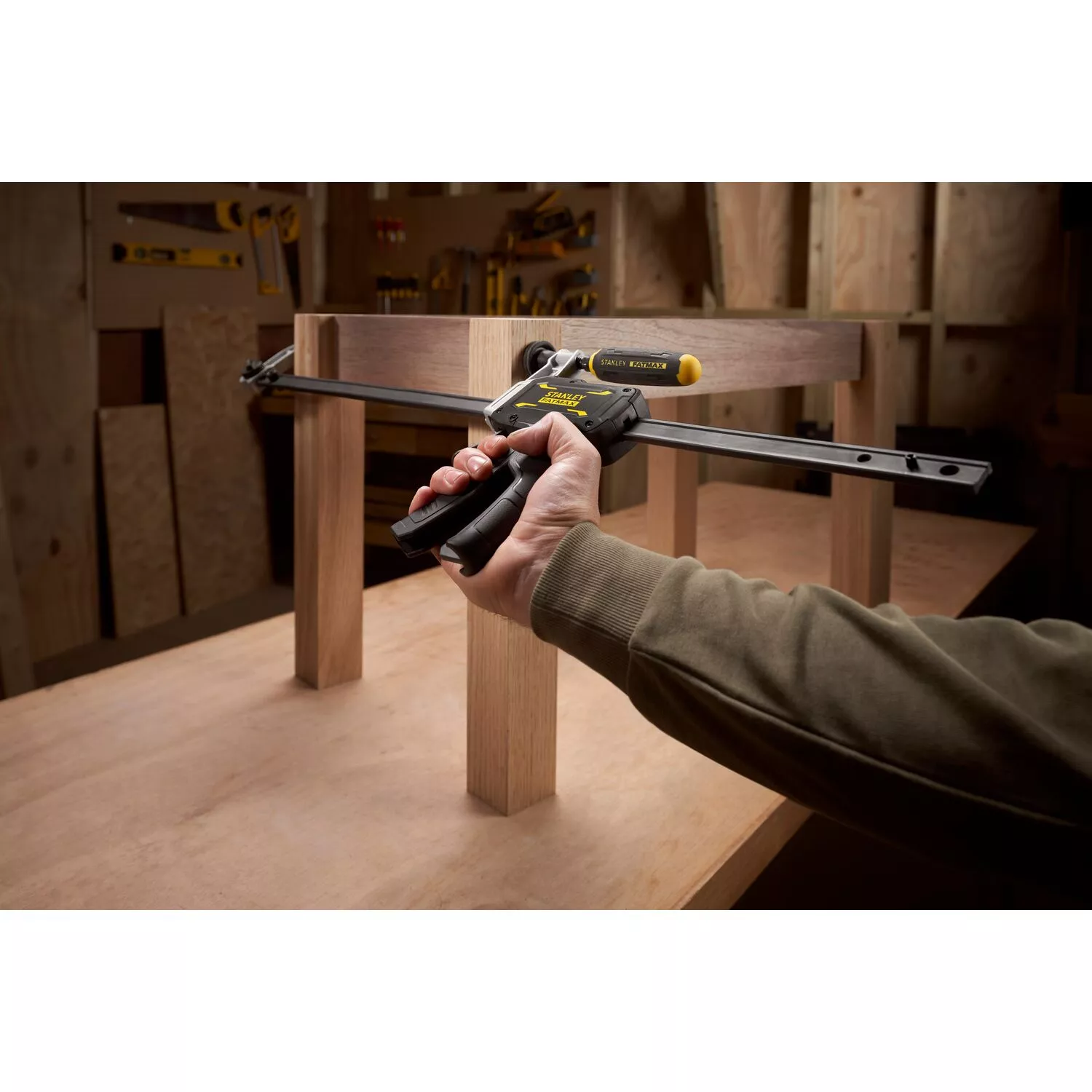 Stanley FMHT83007-0 Hybrid Eenhands Lijmklem - 450mm-image