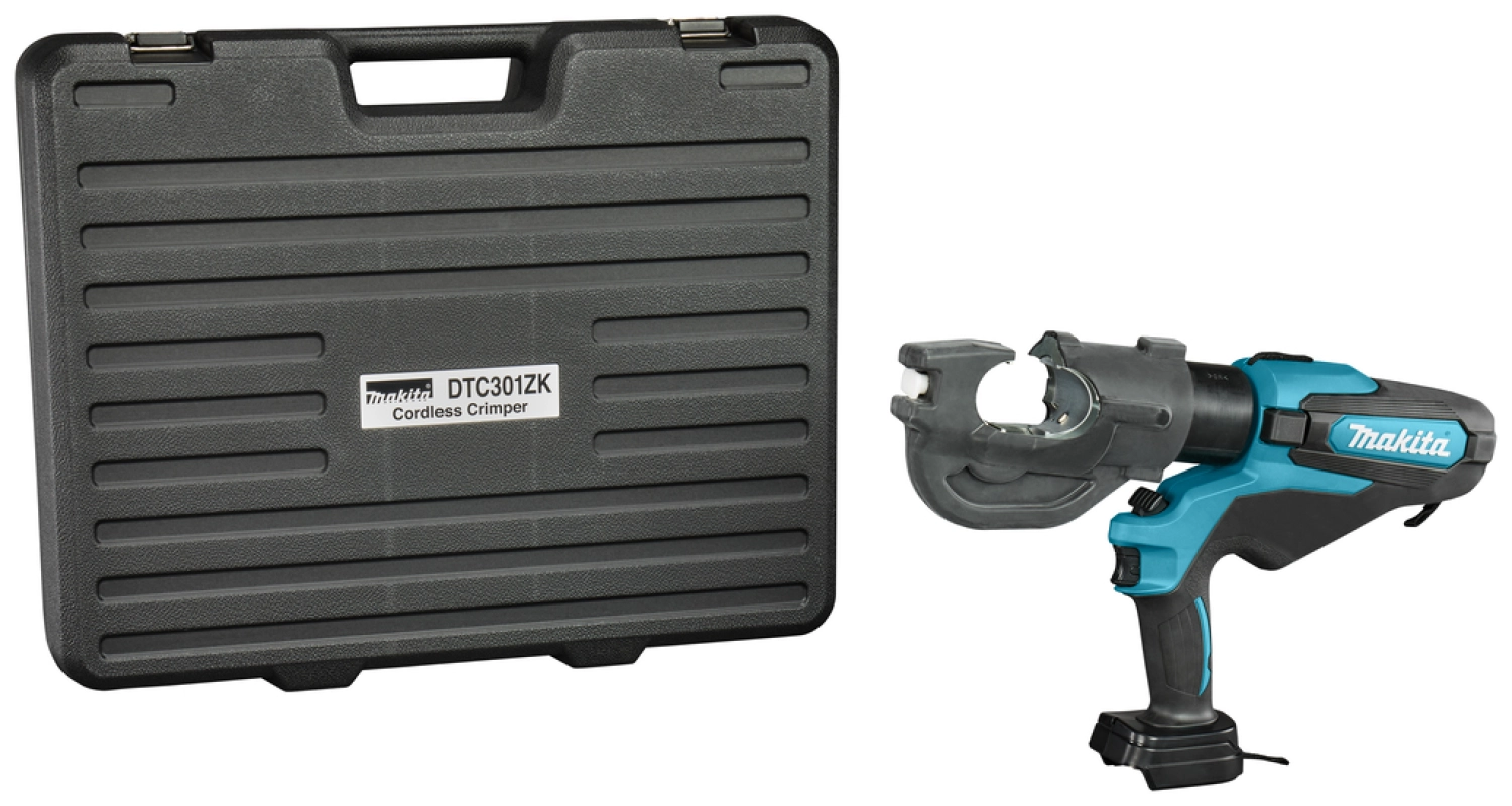 Makita DTC301ZK 18V Li-ion accu kabelkrimptang body in koffer - 120Kn - 31,5mm-image