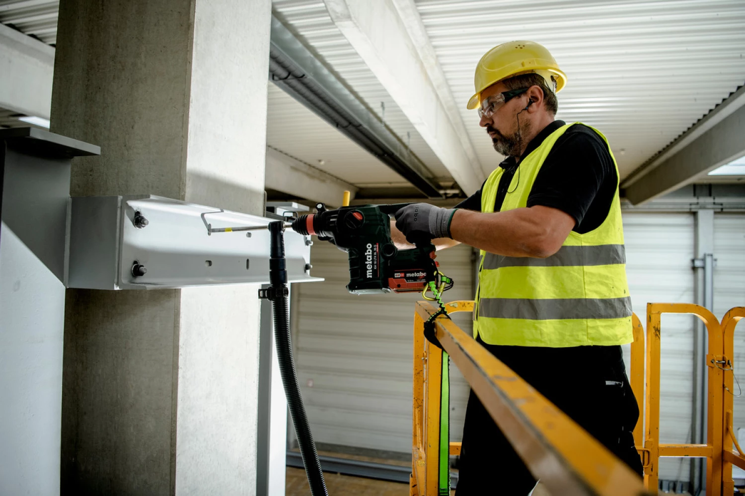 Metabo KH 18 LTX BL 35 Q 18V Li-ion accu combihamer set (2x 5.5Ah accu) in MetaBox - 4.2J-image