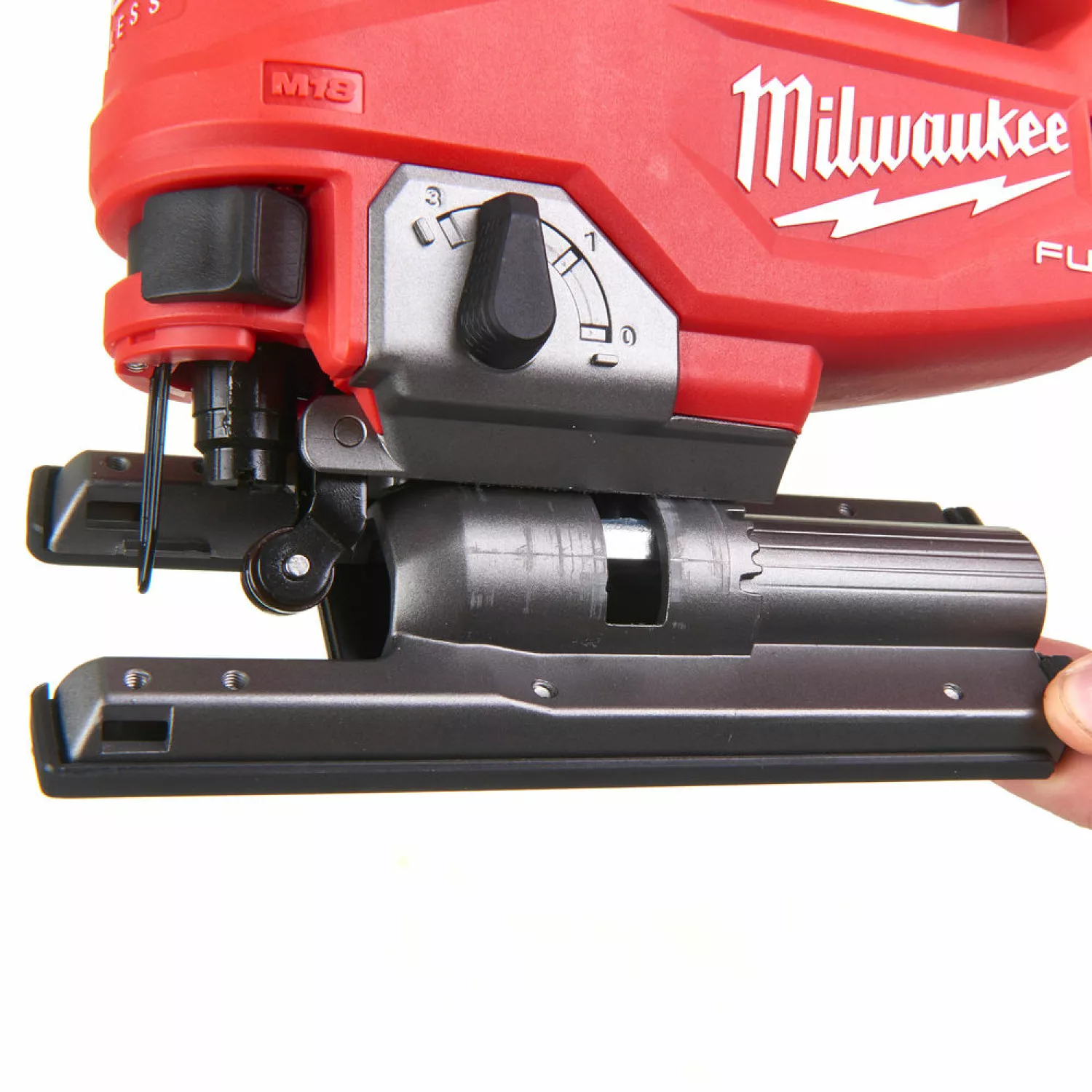 Milwaukee M18 FJS-502X 18V Li-Ion accu Decoupeerzaagmachine set (2x 5.0Ah accu) in HD-Box - koolborstelloos-image