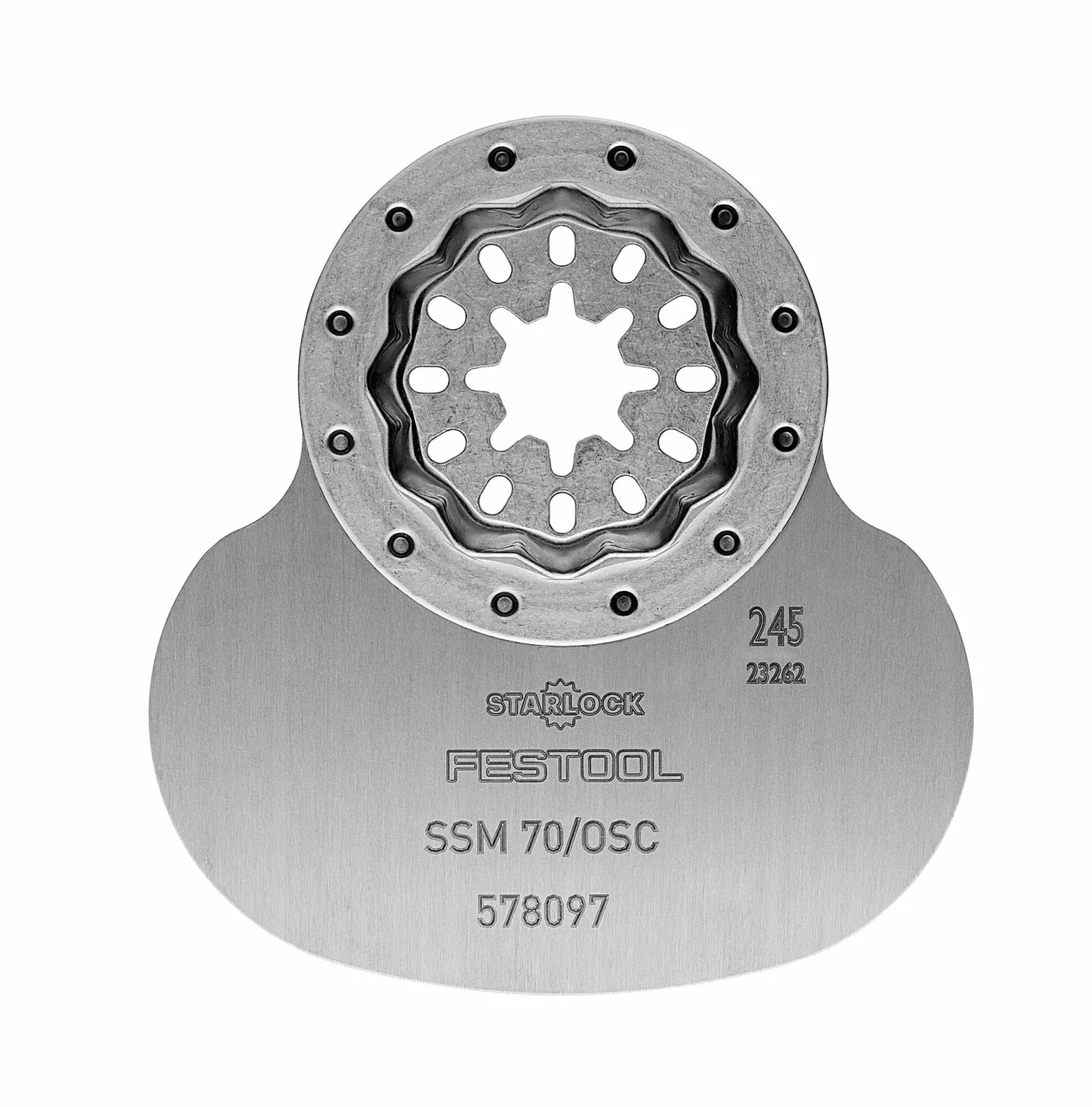Festool 578097 Silicone-snijmes schaafblad SSM 70/OSC/3 - 70mm-image