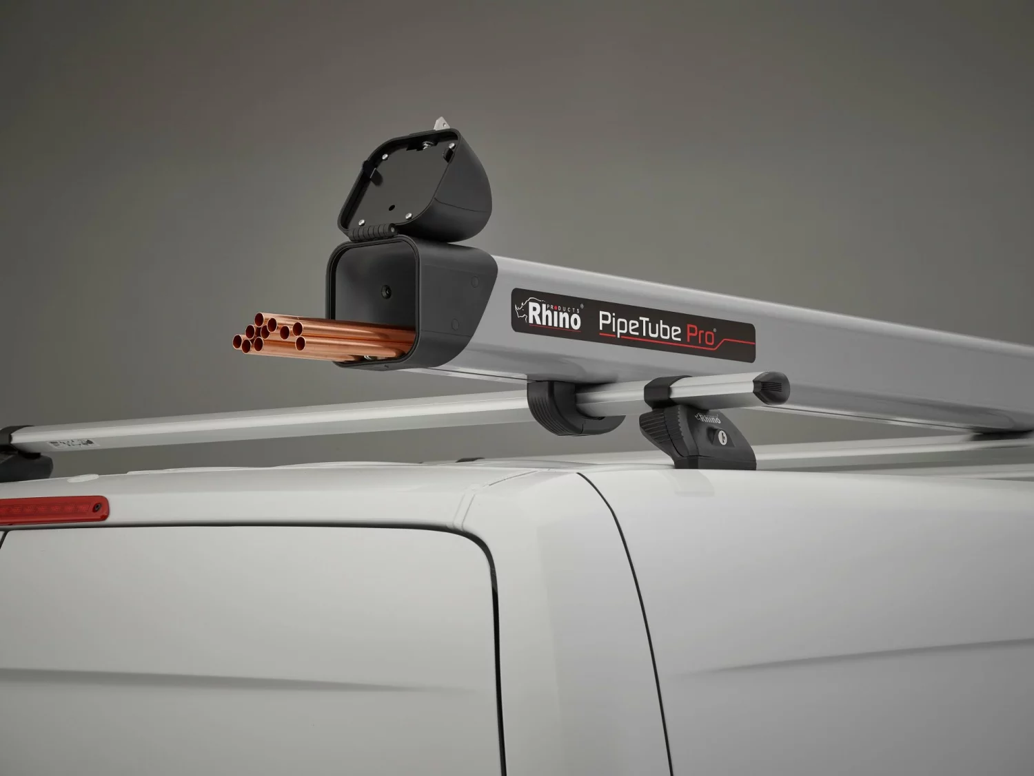 Rhino RP25 PipeTube Pro - Accessoire pour transport de tuyaux - aluminium - 4 mètres-image