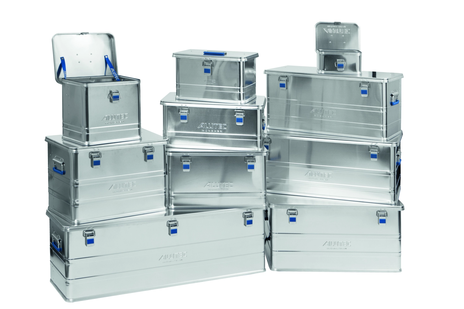 Alutec ALU12140 Aluminium kist - 49,5 x 90 x 36,7 cm-image