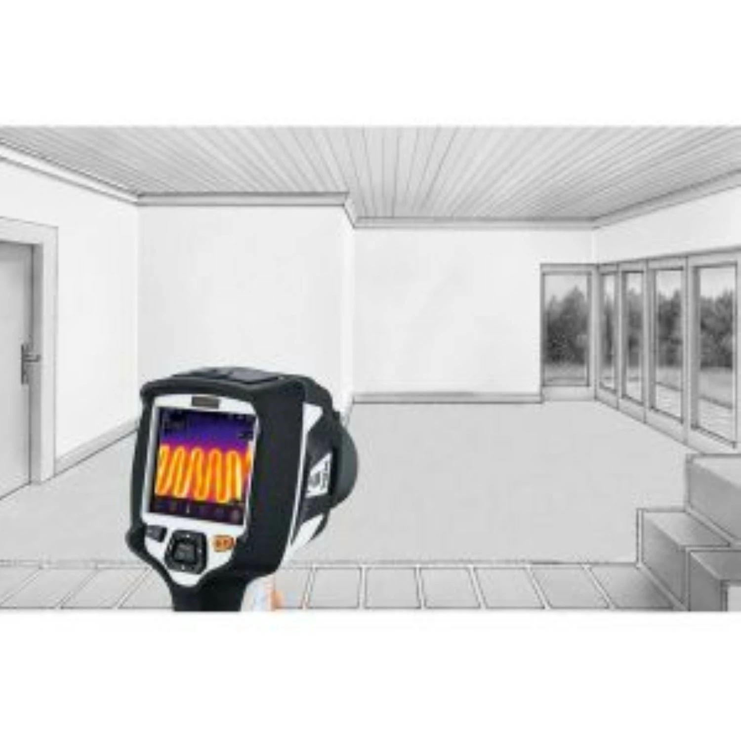 Laserliner ThermoCamera HighSense Warmtebeeldcamera set in koffer - IP54-image