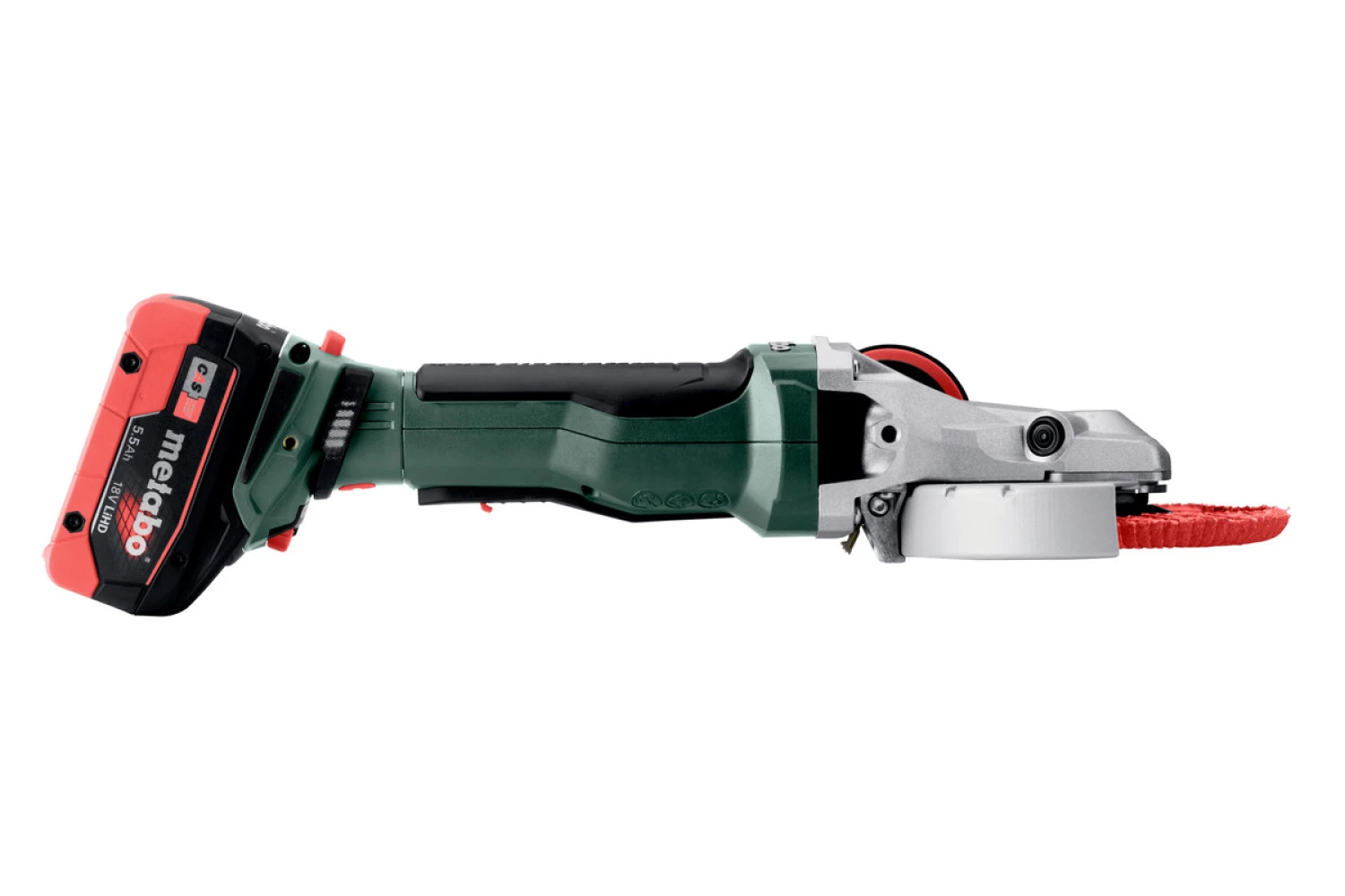 Metabo WVBF 18 LTX BL 15-125 Quick 18V Li-ion accu platkopslijper body in MetaBox - 125mm-image