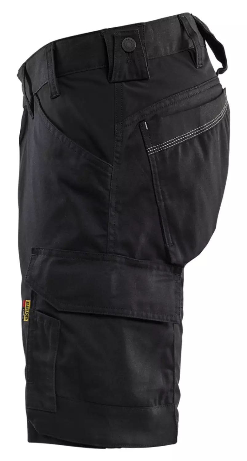 Blåkläder 1753 2-weg stretch Werkshort - Zwart - Maat 56-image