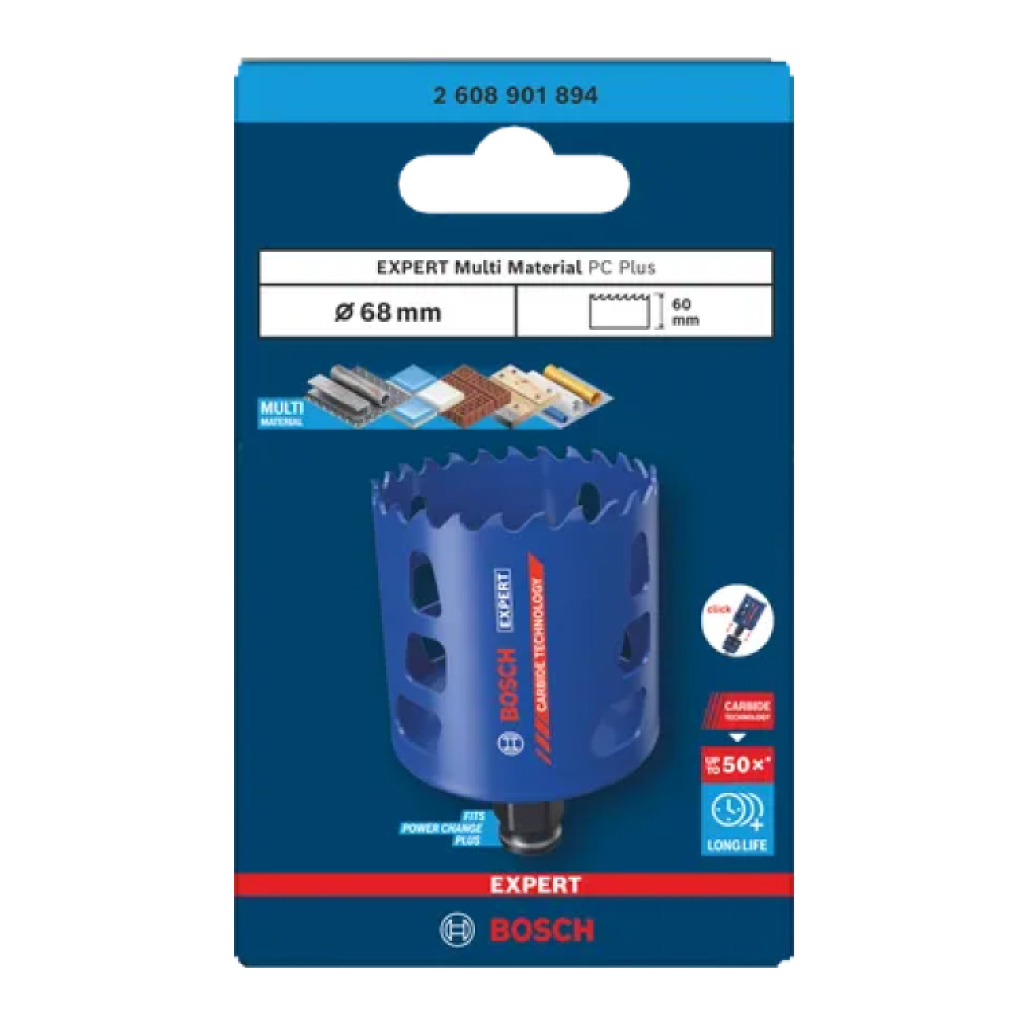 Bosch 2608901894 EXPERT Multi material pc plus gatzaag-image