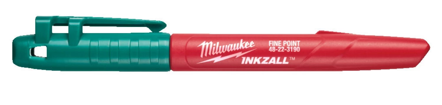 Milwaukee 4932492127 INKZALL™ Marqueur - Fin - Vert - 1.0 mm-image