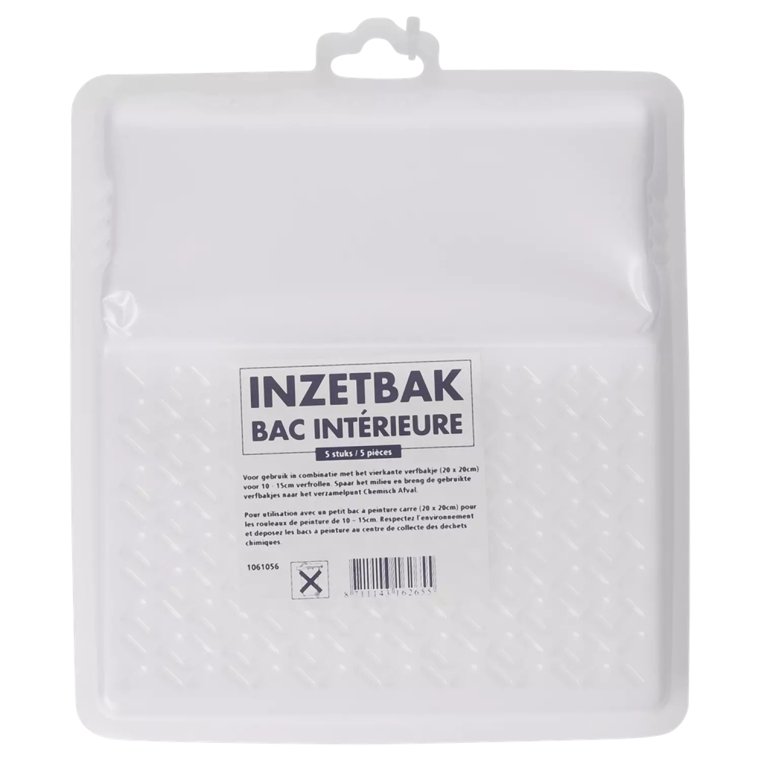 Anza binnenbak voor verfbak - 20x20cm (5st)-image