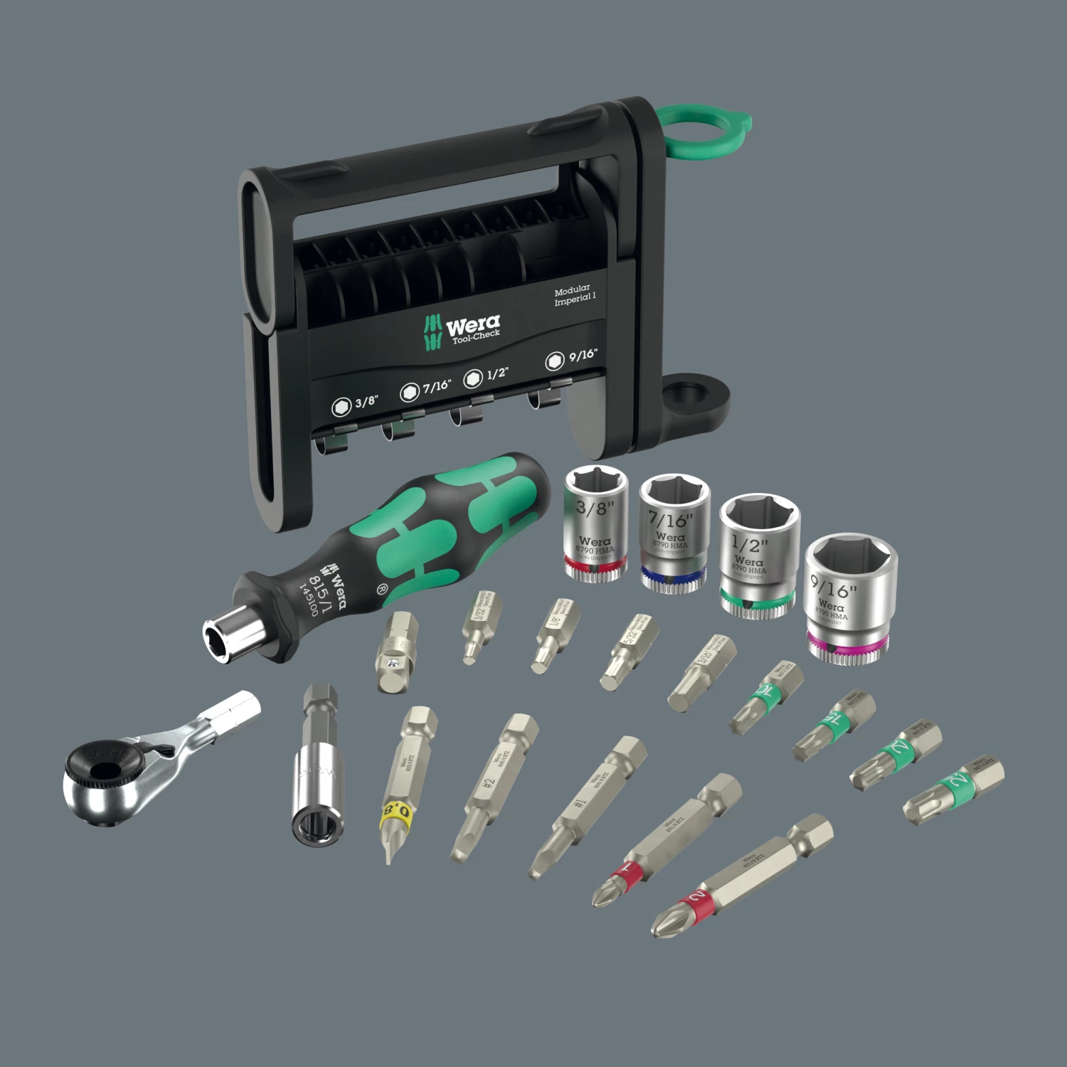 Wera 05049025001 Tool-Check Modular Set Imperial 1 Jeu d'outils dans Tool-Check - 50 pièces-image