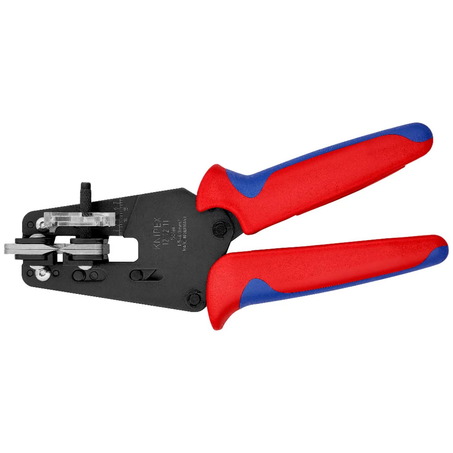 Knipex 12 12 11 - Pince à dénuder de précision avec couteaux de forme-image