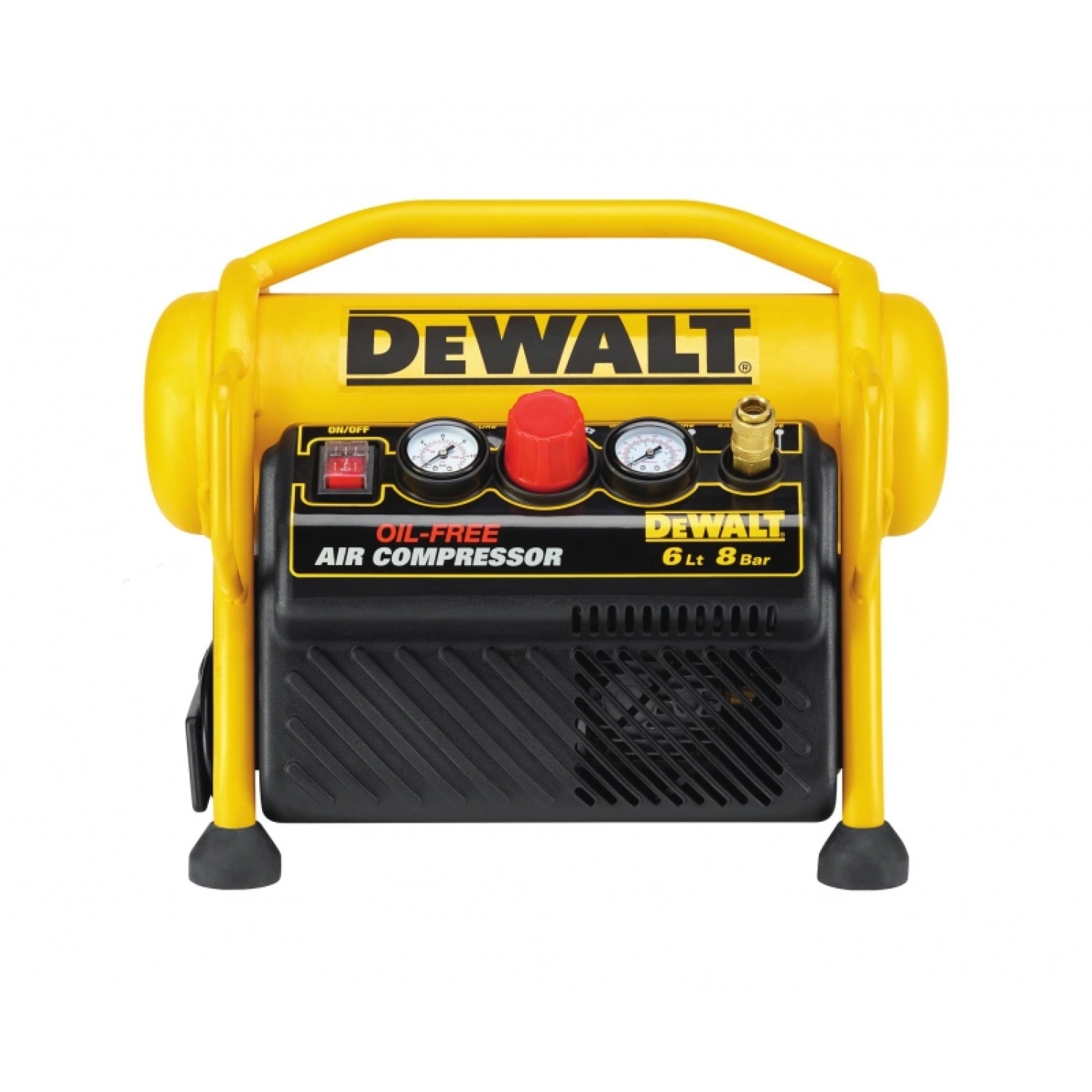 DeWalt DPC6MRC Draagbare compressor - 6L - 8 bar - Euro-image