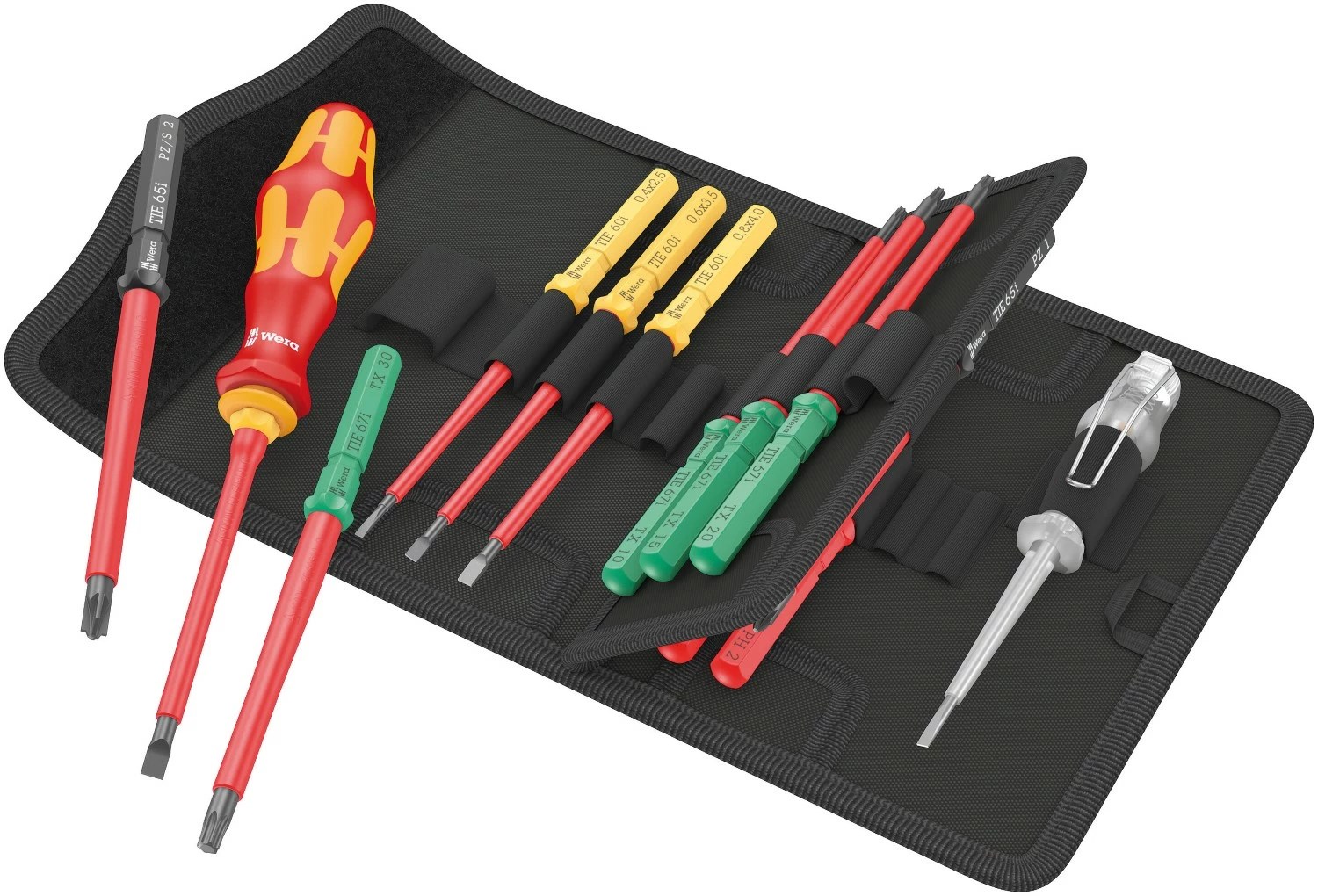 Wera 05006607001 Jeu de lames interchangeables VDE 16 pièces en coffret-image