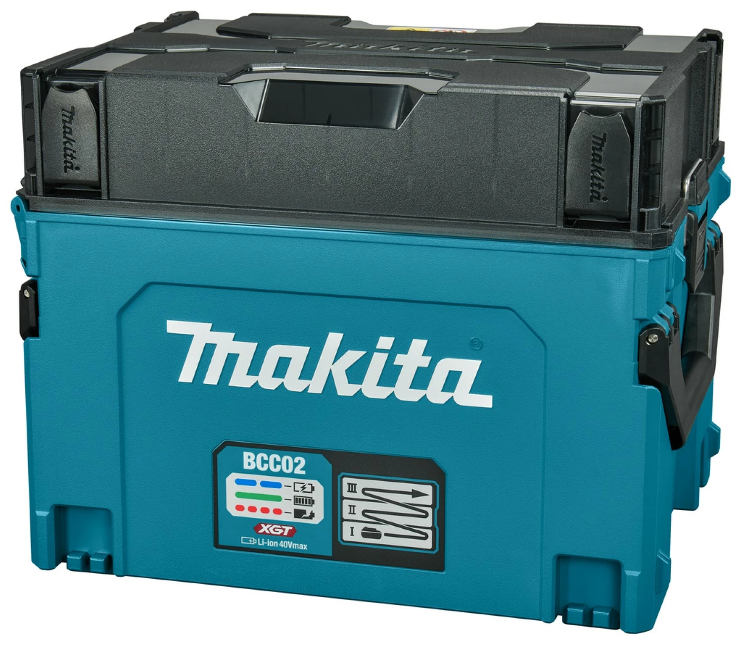 Makita BCC02 XGT Oplaadbox voor max 12 accu's (t/m BL4040F)-image