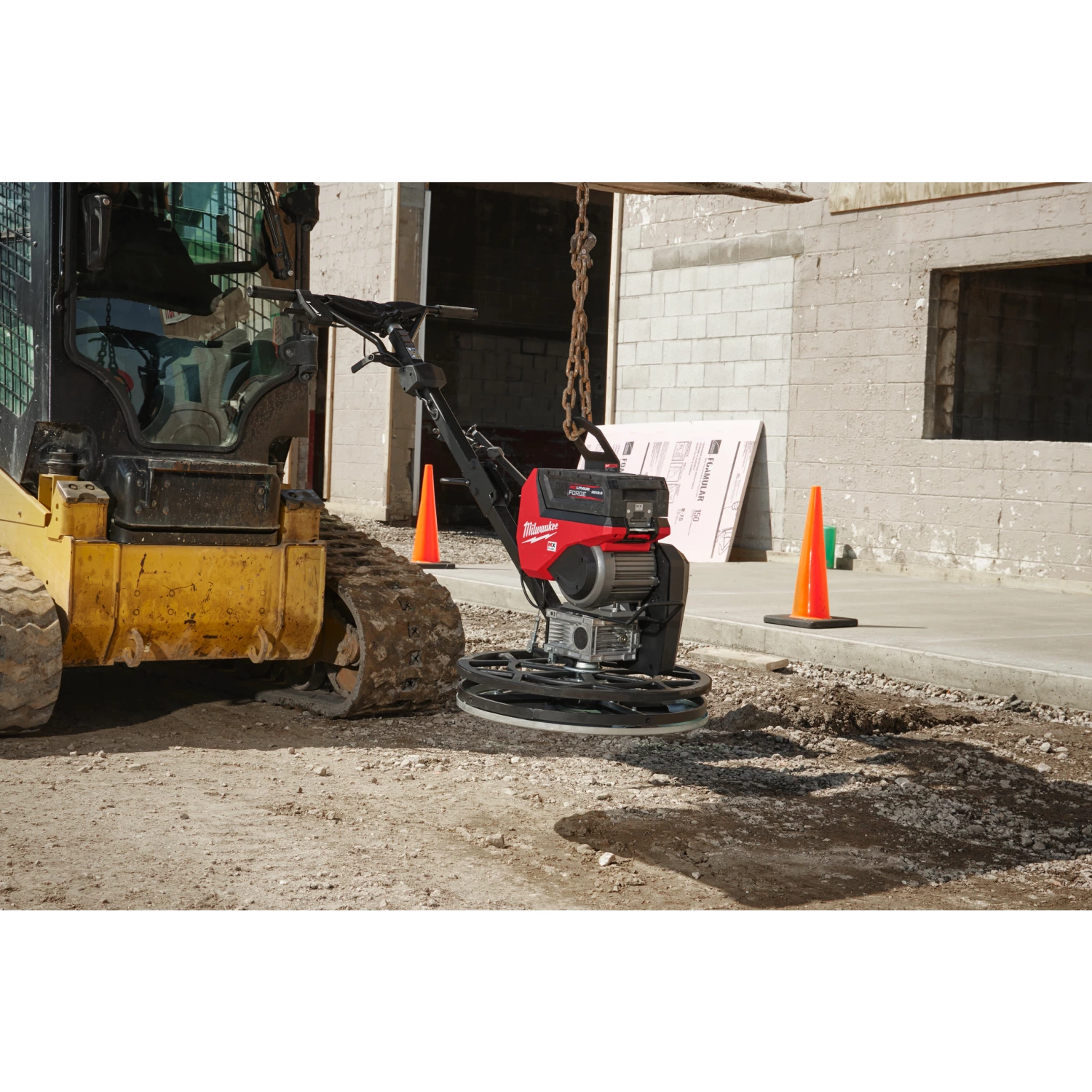 Milwaukee MXF WBT60-122 MX Fuel accu vlindermachine set (2x 12.0Ah accu) - 600mm-image