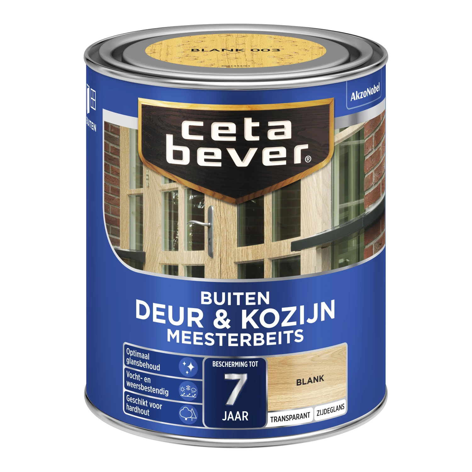 Cetabever Meesterbeits Deur En Kozijn Transparant Zijdeglans - Blank - 750ml-image