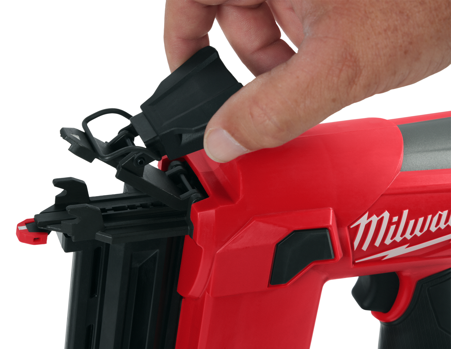 Milwaukee M12 FCN18GS-0X 12V Li-ion accu Rechte tacker body in HD Box - 18Ga-image