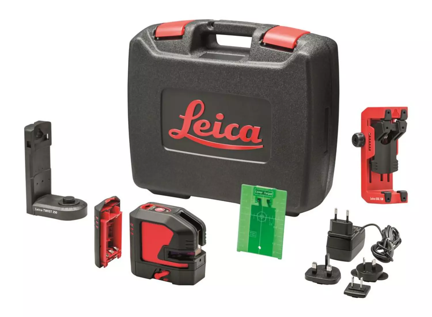 Leica Lino L2G-1 Kruislijnlaser in koffer incl. statief - groen - 2 lijnen - IP54-image