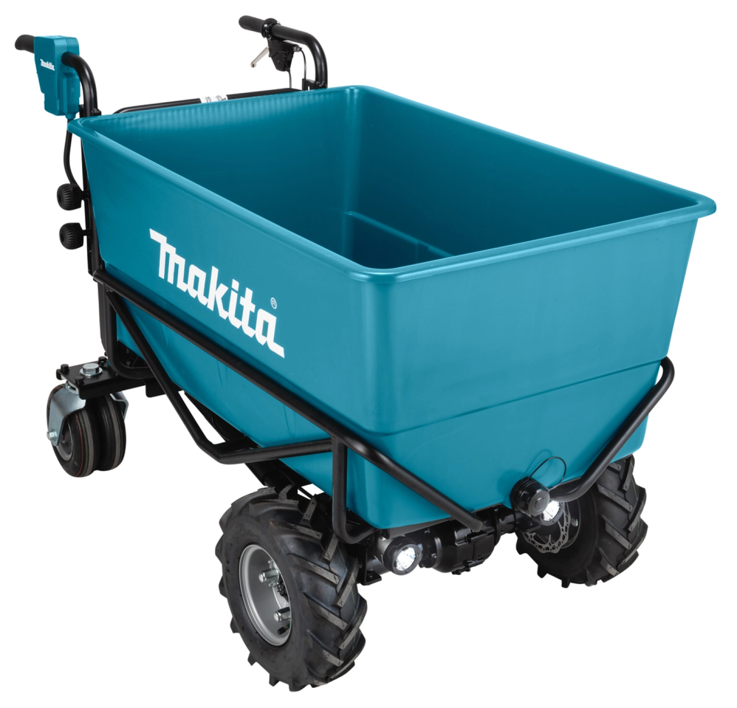 Makita DCU605Z LXT 2x18 V Accu Kruiwagen met laadbak - 300kg-image