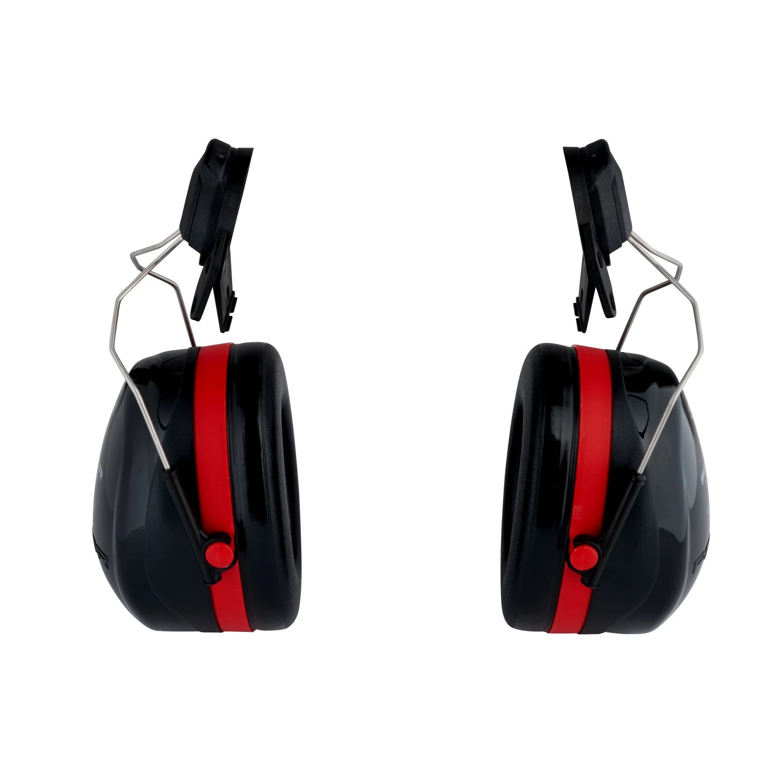 3M Casque antibruit PELTOR™ Optime™ III H540P3-413-SV avec attaches pour casque - Noir/Rouge -