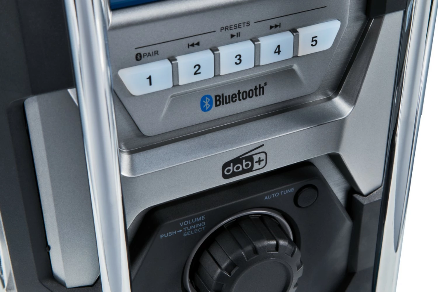 Makita MR004GZ 14,4/18/40 V Li-Ion batterie radio de chantier - FM/AM - DAB+ - Bluetooth - 230 V-image