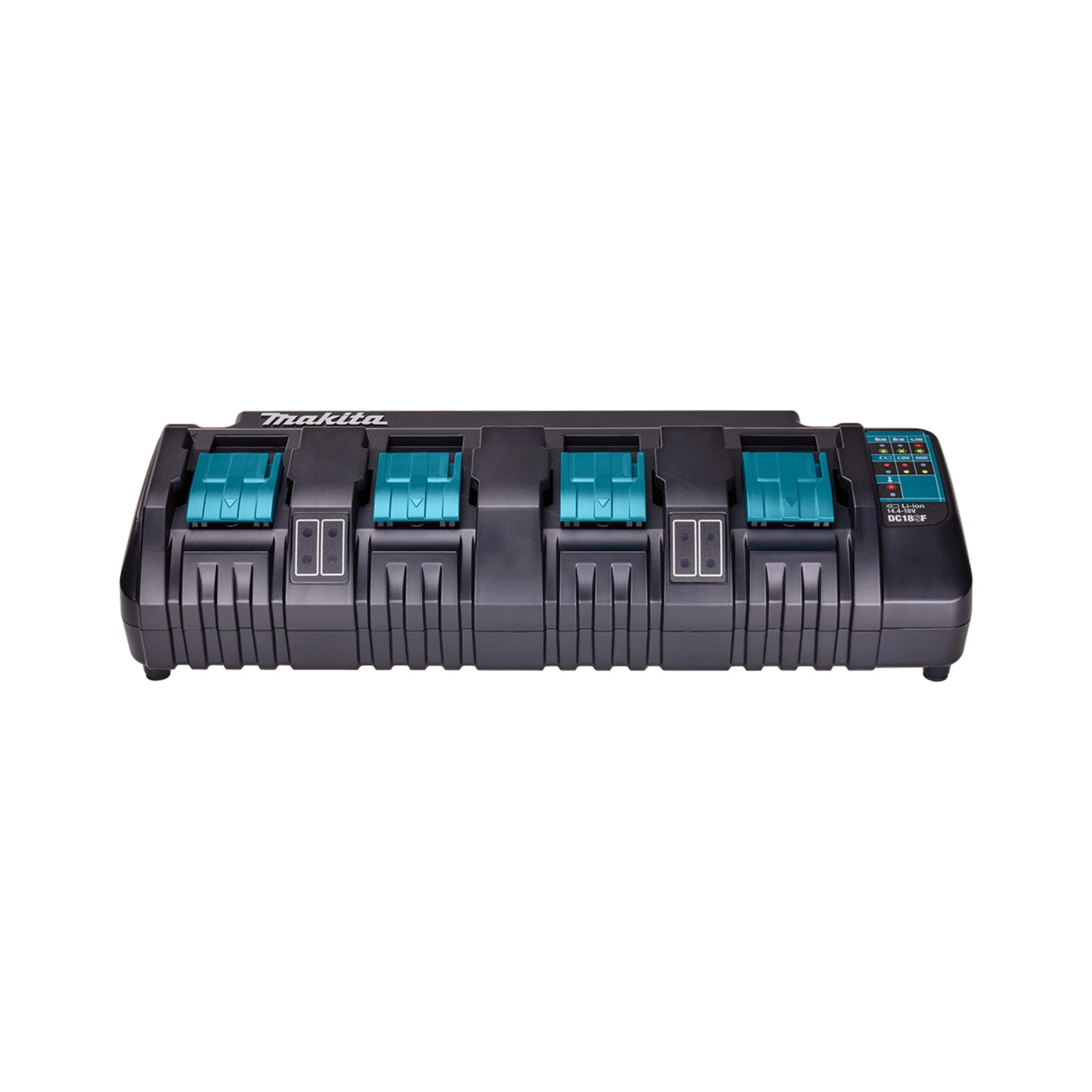 Makita DC18SF Chargeur pour 4 batteries 14,4V - 18V Li-ion-image