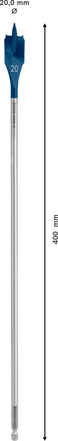 Bosch 2608900347 EXPERT Speedboor Self Cut Speed, zeskantschacht 20 x 400mm-image