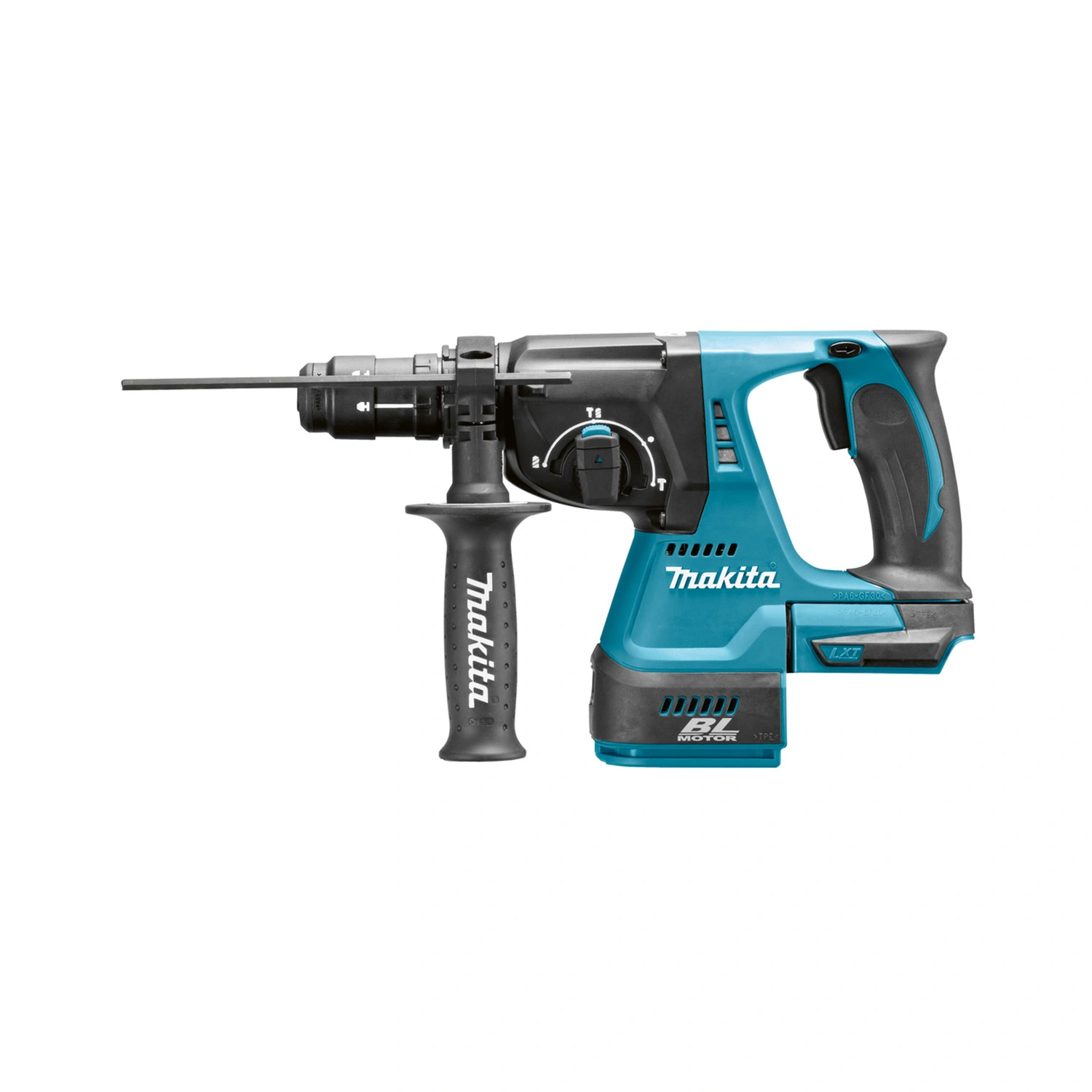 Makita DHR243ZJ 18V Li-Ion Accu SDS-plus combihamer incl. snelspanboorkop body in Mbox - 2J - koolborstelloos