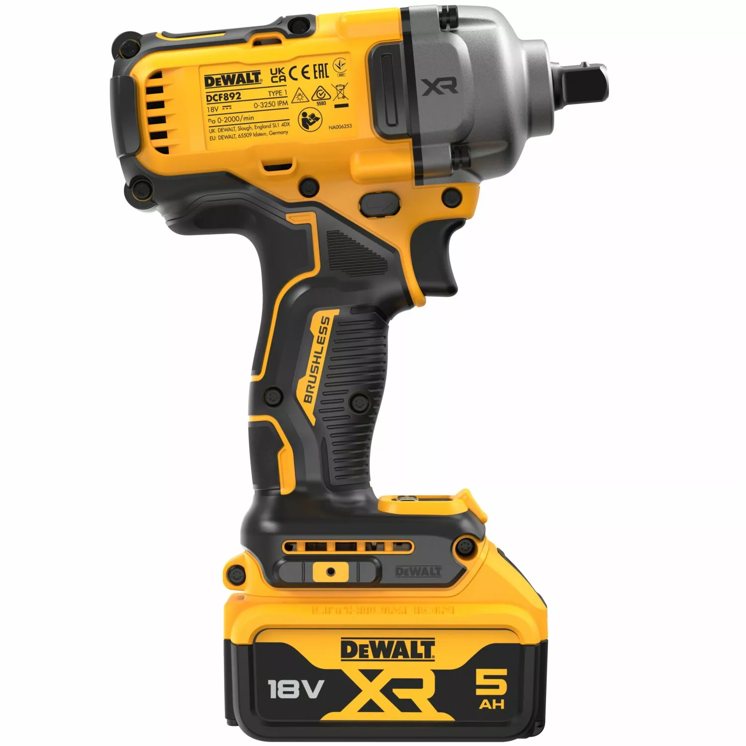 DeWALT DCF892P2T-QW Clé à choc sans fil-image