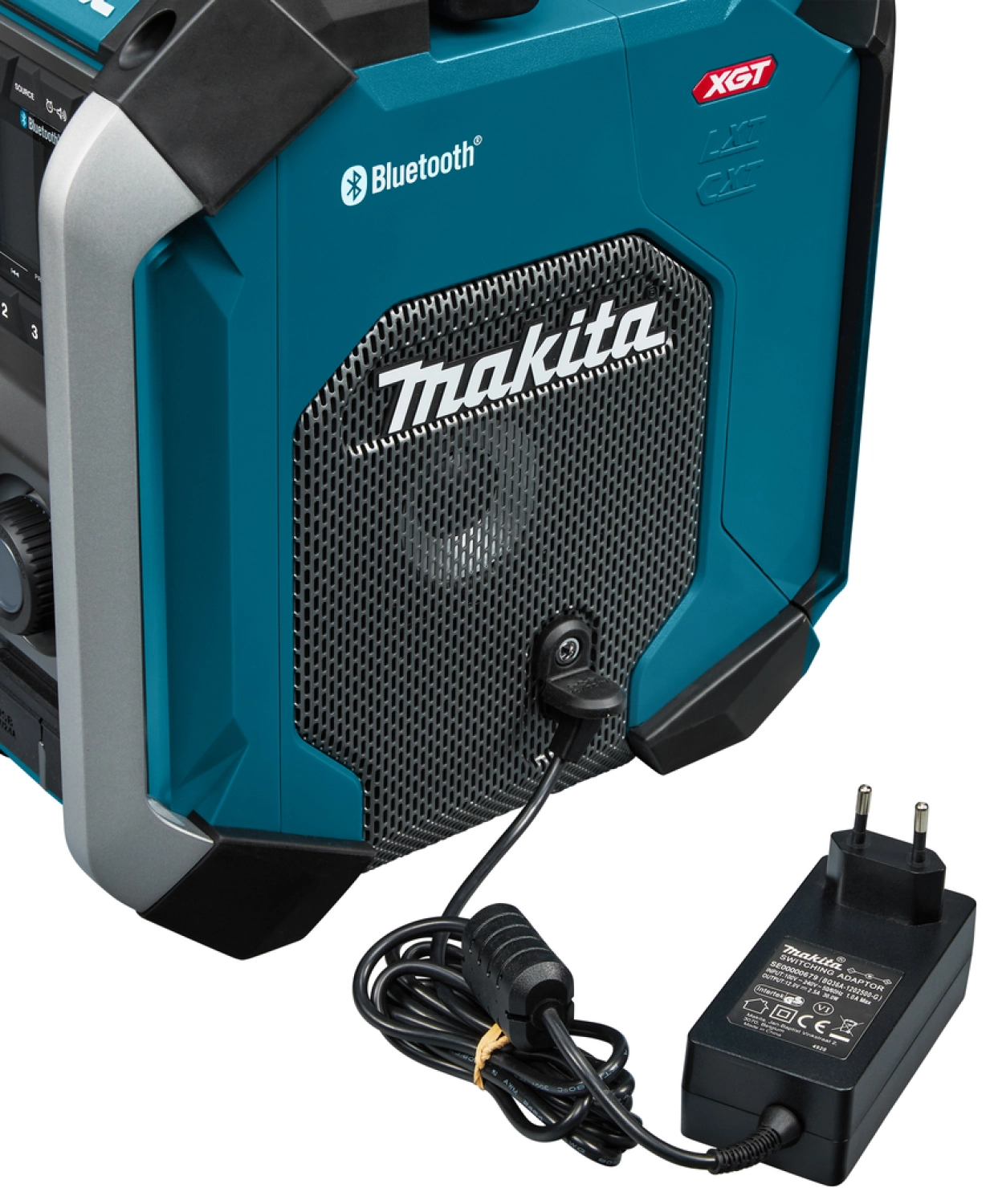 Makita MR006GZ XGT 40V Max Li-Ion accu bouwradio - FM/AM - bluetooth - werkt op netstroom & accu